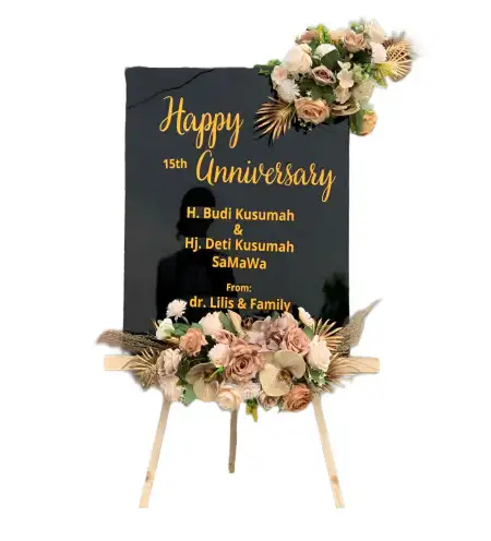 Papan Bunga Akrilik Lolawang